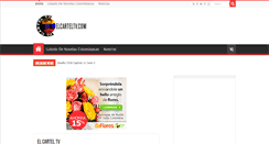 Desktop Screenshot of elcarteltv.com